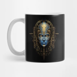 Techno Dreamcatcher Alien Queen Mug